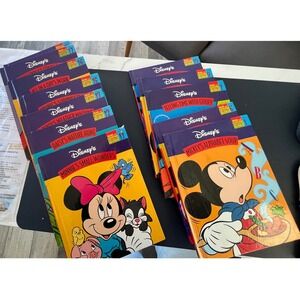 Disney Read and Grow Library Set of 11 Childrens Books Mickey Minnie